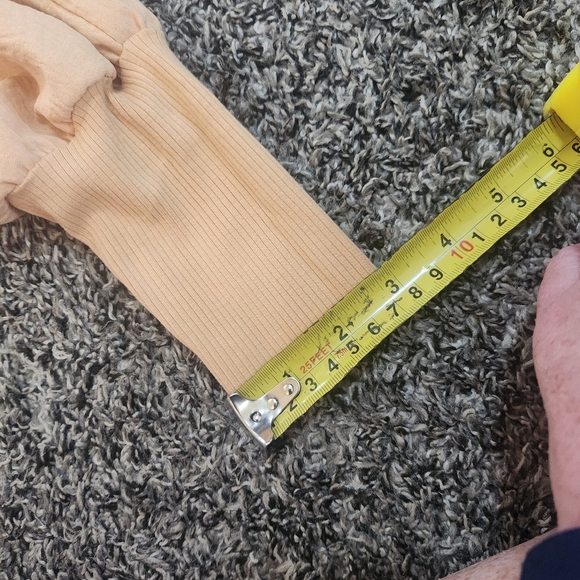 Ivy Jane Pale Yellow Dolman Sleeve Blouse Size XS Boho Peasant Lounge - Picture 14 of 14